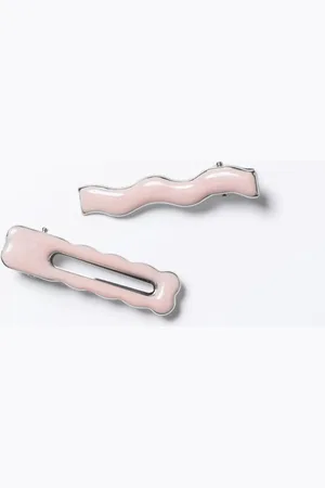 Monki 2-pack Wavy Hair Clips