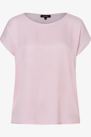 More & More Shirt mit Satinfront, sorbet rose, Frühjahrs-Kollektion