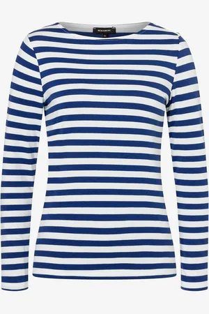 More & More Streifenshirt, blau/ecru, Frühjahrs-Kollektion