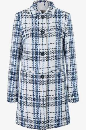 More & More Longblazer, kariert, Frühjahrs-Kollektion