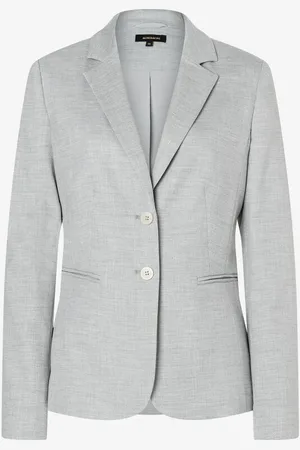 More & More Blazer, fine grey, Frühjahrs-Kollektion
