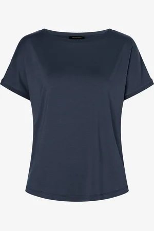 More & More T-Shirt mit Chiffonkante, , Sommer-Kollektion