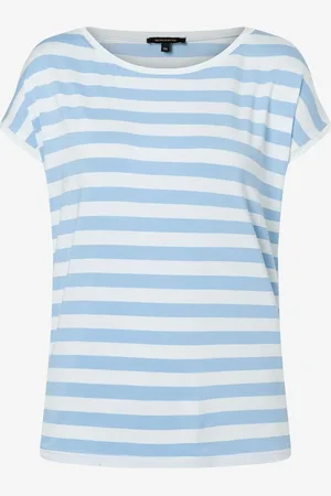 More & More Streifenshirt, /ecru, Sommer-Kollektion