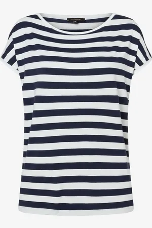 More & More Streifenshirt, /ecru, Sommer-Kollektion