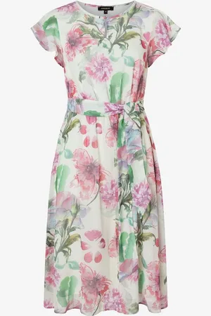 More & More Chiffonkleid, Flowerprint