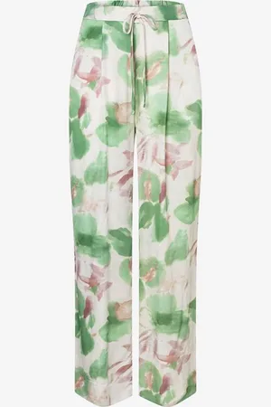 More & More Weite Hose, Flowerprint