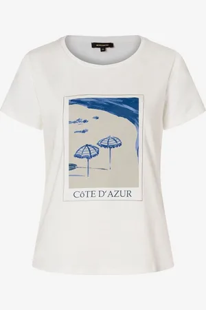 More & More T-Shirt mit Strand Motiv, Frühjahrs-Kollektion