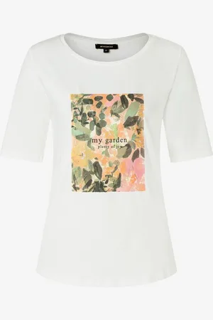 More & More T-Shirt mit Front-Print, Sommer-Kollektion