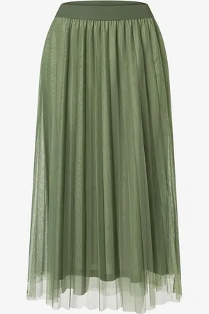 More & More Meshrock, olive green, Sommer-Kollektion
