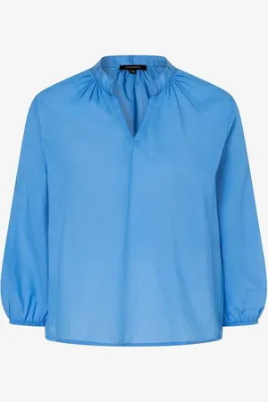 More & More Voile Bluse, spring sky, Frühjahrs-Kollektion