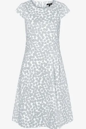 More & More Kleid mit Tupfenprint, , Frühjahrs-Kollektion