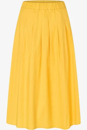 More & More Baumwollrock, sunset yellow, Sommer-Kollektion