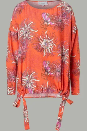 More & More Weite Bluse, Flowerprint, MORE, Sommer-Kollektion
