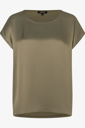More & More Shirt mit Satinfront, tundra olive, Sommer-Kollektion