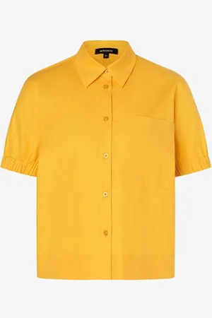 More & More Kastige Blusenjacke, sunset yellow, Sommer-Kollektion