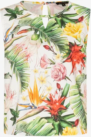 More & More Blusentop, Flowerprint, Sommer-Kollektion