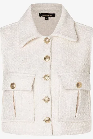 More & More Bouclé-Weste, , Sommer-Kollektion