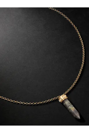 Sydney Evan Kette aus mit Labdradorit und Diamanten - Men