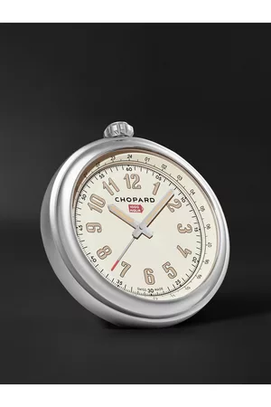 Chopard Classic Racing silberfarbene Tischuhr, Ref.-Nr. 95020-0124 - Men