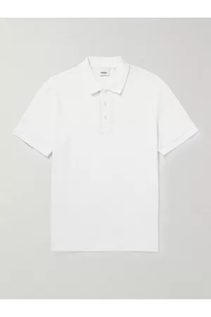 Burberry Polohemd aus Baumwoll-Piqué mit Logostickerei - Men - - S