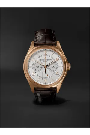 Vacheron Constantin Fiftysix Day-Date 40 mm Uhr aus 18 Karat Rotgold mit automatischem Aufzug und Alligatorlederarmband in limitierter Auflage, Ref.-Nr.: 4400E/000R-B436 - Men