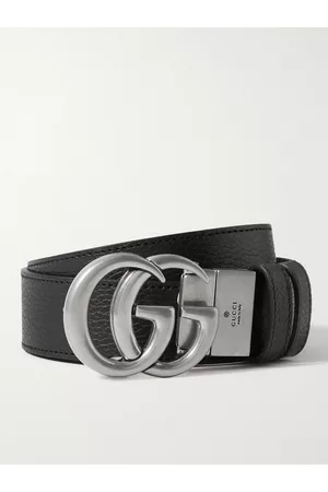 Gucci 3.5cm Reversible Full-Grain Leather Belt - Men - - EU 80