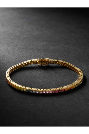 Mateo Tennisarmband aus mit Saphiren - Men