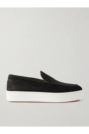 Christian Louboutin Paqueboat Pennyloafers aus Veloursleder - Men - - EU 42