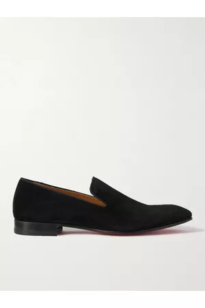 Christian Louboutin Dandelion Loafers aus Veloursleder mit Ripsband - Men - - EU 40