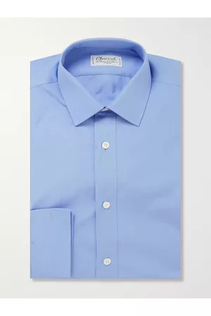 Charvet Blaues Hemd aus Baumwolle - Men - - EU 38