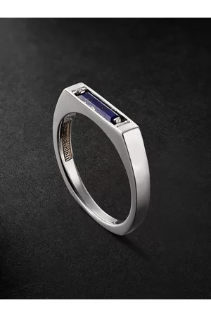 Suzanne Kalan Ring aus 18 Karat Weißgold mit Lapislazuli und Diamanten - Men - - 7