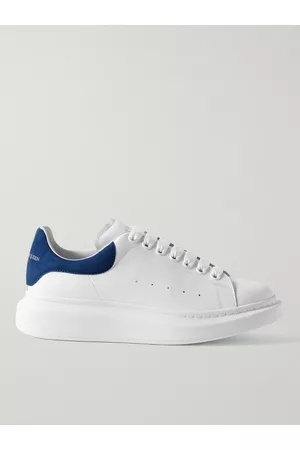 Alexander McQueen Sneakers aus Leder mit Velourslederbesatz und klobiger Sohle - Men - - EU 39.5