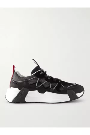 Moncler Compassor Sneakers aus Nubukleder und Veloursleder mit Mesh-Einsätzen - Men - - EU 41