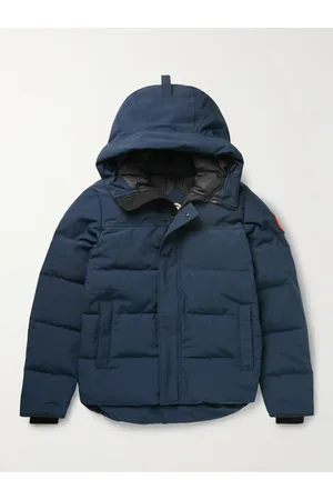 Canada Goose Macmillan Daunenparka aus gestepptem Shell mit Kapuze und Logoapplikation - Men - - XL