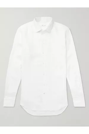 Loro Piana Arizona Hemd aus Leinen - Men - - S