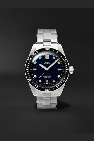 Oris Divers Sixty-Five 40 mm Uhr aus Edelstahl mit automatischem Aufzug, Ref.-Nr.: 01 733 7707 4055-07 8 20 18 - Men