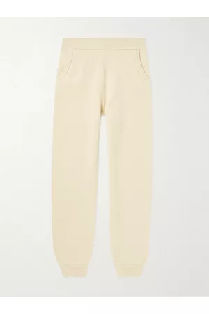 Loro Piana Schmal zulaufende Jogginghose aus Wolle in Waffelstrick - Men - - Age 2