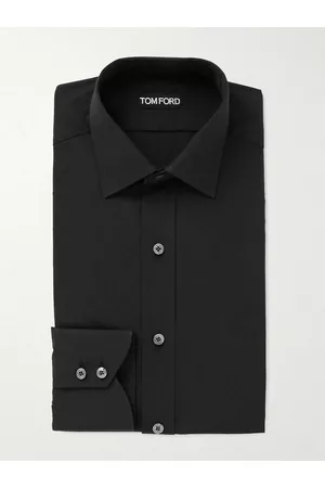 Tom Ford Schmal geschnittenes Hemd aus Baumwollpopeline - Men - - EU 38