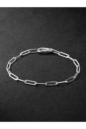 Mateo Long Link Armband aus Weißgold - Men