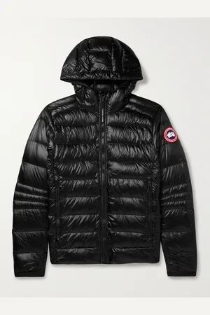 Canada Goose Crofton schmal geschnittene Daunenjacke aus recyceltem Nylon-Ripstop mit Kapuze - Men - - S