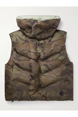 Moncler Dingyun Zhang Zadena Wendbare Daunenweste aus gestepptem Ripstop mit Logoapplikation - Men - - 00