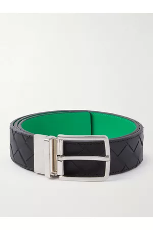 Bottega Veneta Wendbarer Gürtel aus Intrecciato-Leder, 3,5 cm - Men - - EU 80