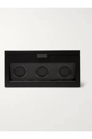 Wolf Axis Triple Uhrenbeweger aus Kunstleder - Men
