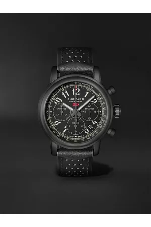 Chopard Mille Miglia 2020 Race Edition Chronograph 42 mm Uhr aus Edelstahl mit automatischem Aufzug und Lederarmband in limitierter Auflage, Ref.-Nr.: 168589-3028 - Men
