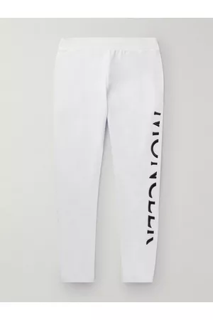 Moncler Tapered Logo-Embroidered Cotton-Jersey Sweatpants - Men - - XXL