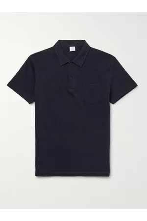 Sunspel Riviera schmal geschnittenes Polohemd aus Baumwoll-Mesh - Men - - S