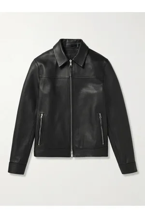 Mr P. Coach-Jacke aus vollnarbigem Leder - Men - - XS