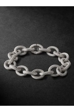 CAROLINA BUCCI Link Armband aus 18 Karat Weißgold - Men