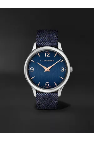 Chopard L.U.C XP Automatic 40mm Uhr aus Edelstahl mit Armband aus Merinowolle, Ref.-Nr. 168592-3002 - Men
