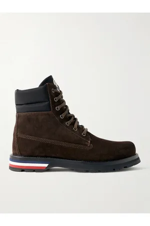 Moncler Vancouver Wanderschuhe aus Veloursleder mit Shell-Besatz - Men - - EU 40
